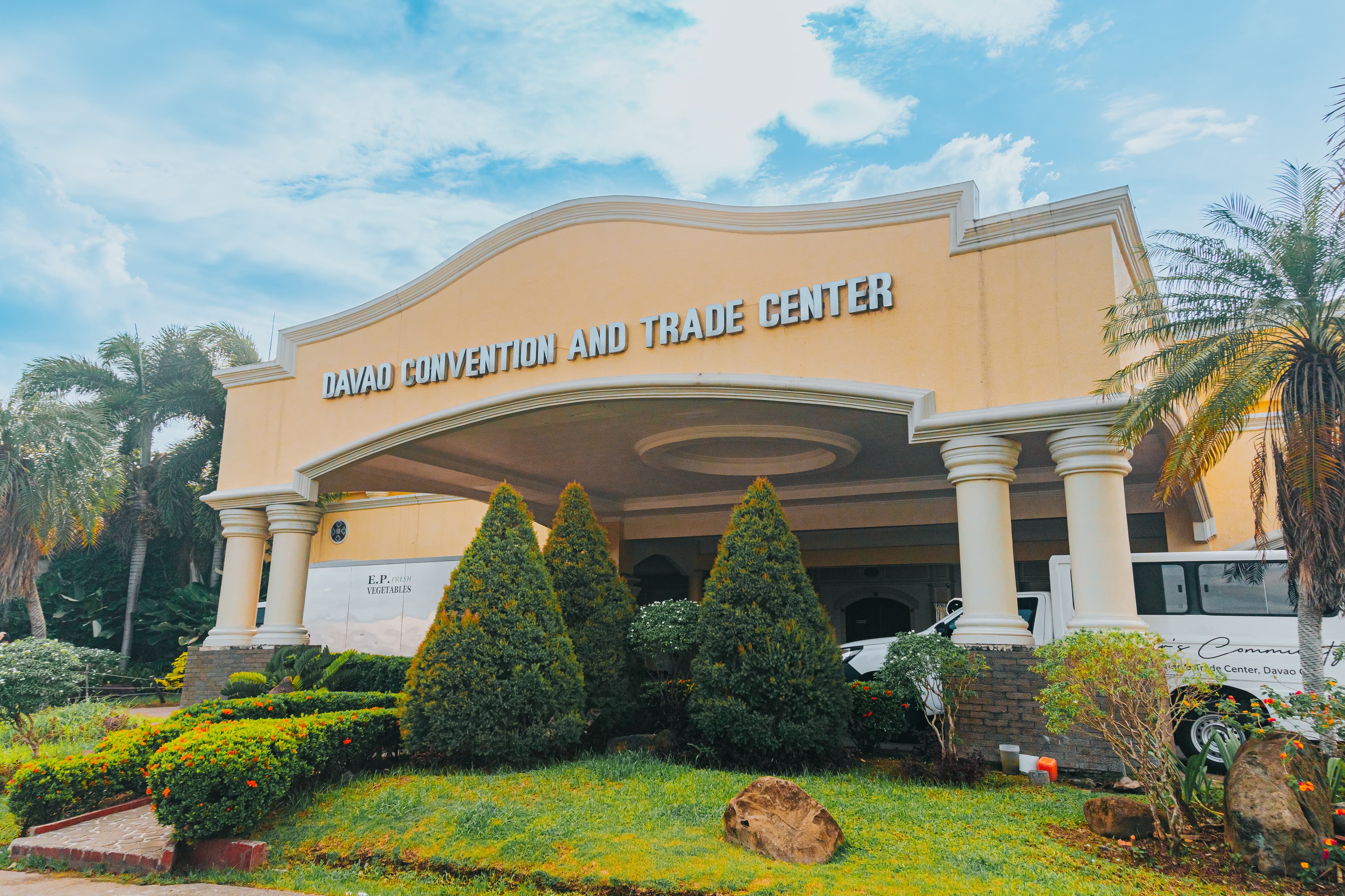 Davao Convention and Trade Center exterior on F. Torres Street